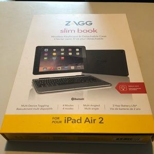 Zagg Slim Book for iPad Air 2